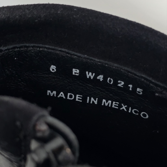 WOLVERINE 1000 Mile Black Leather Zadie Ankle Booties Women's Size 6 - Picture 10 of 11